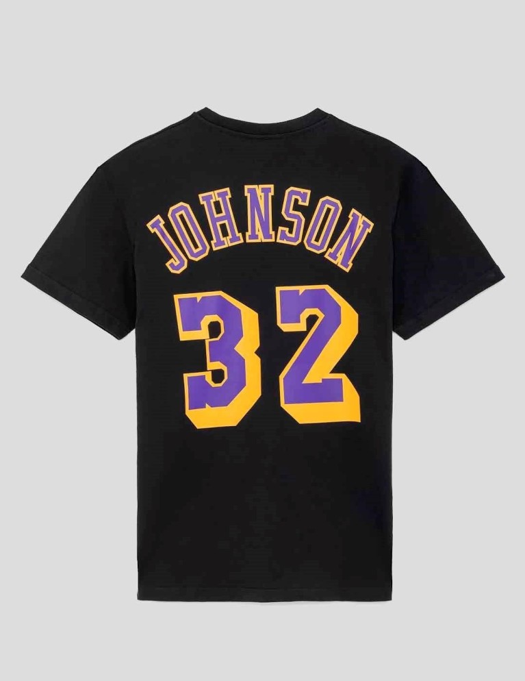T-shirt MITCHELL & NESS n&n tee lakers magic black
